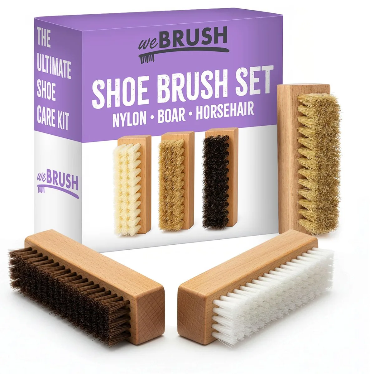 REAL HOME Innovations 3-Piece Shoe Protectant Kit — product photo