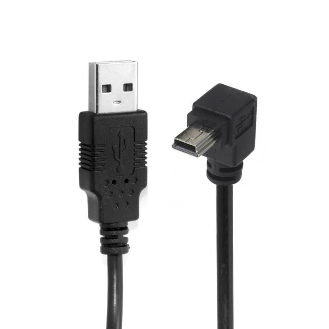 LORDWORLD LORDWORLD USB 2.0 Mini USB 5 Pin 90° Angled Cable 0.50m — product photo