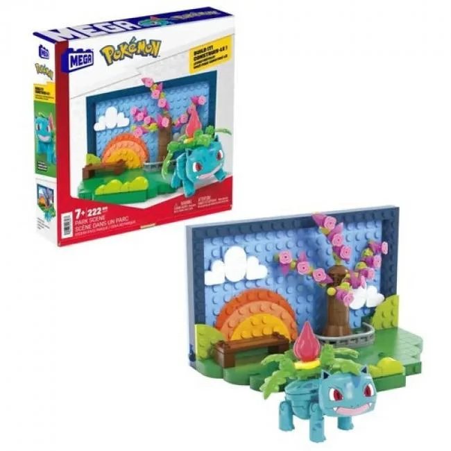 Mega Bloks Mega Bloks HXF81 Pokemon Park Scene 220 Piece Building Toy Set — product photo