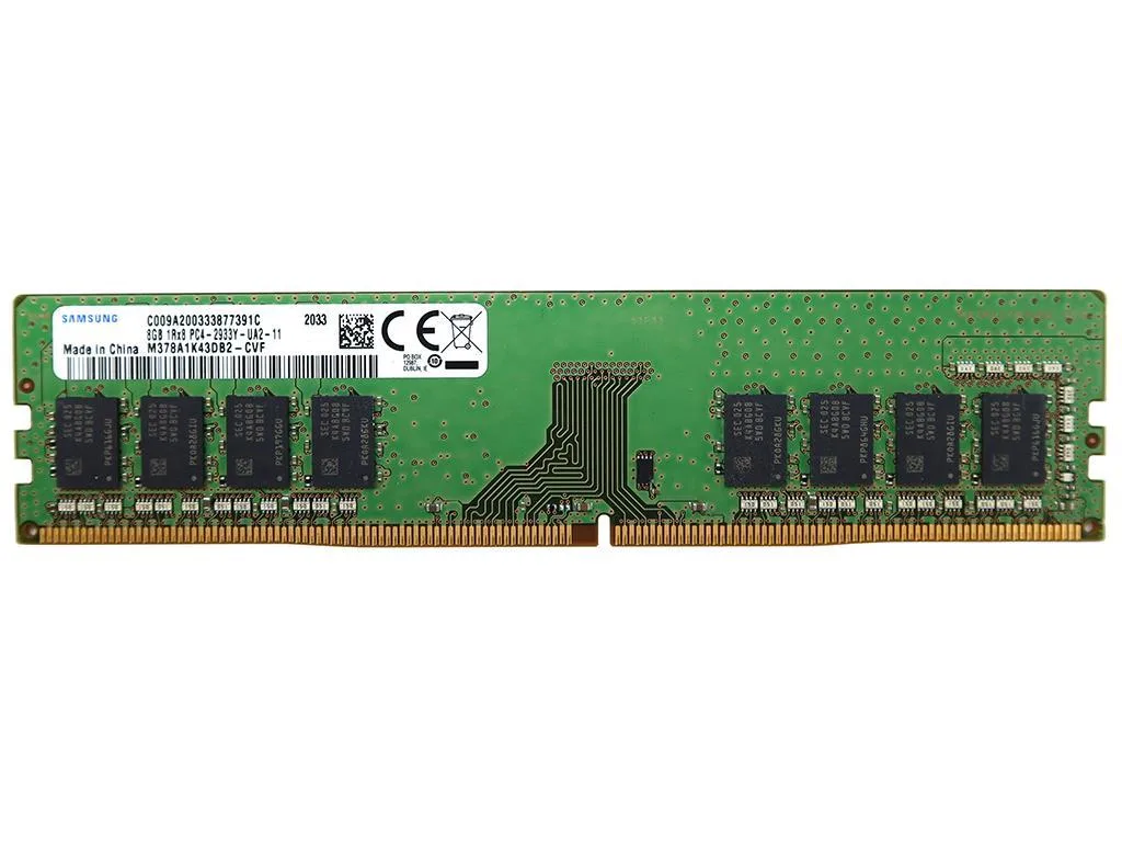 SAMSUNG SAMSUNG M378A1K43DB2 8GB DDR4 2933MHz 288-Pin DIMM accessory — product photo