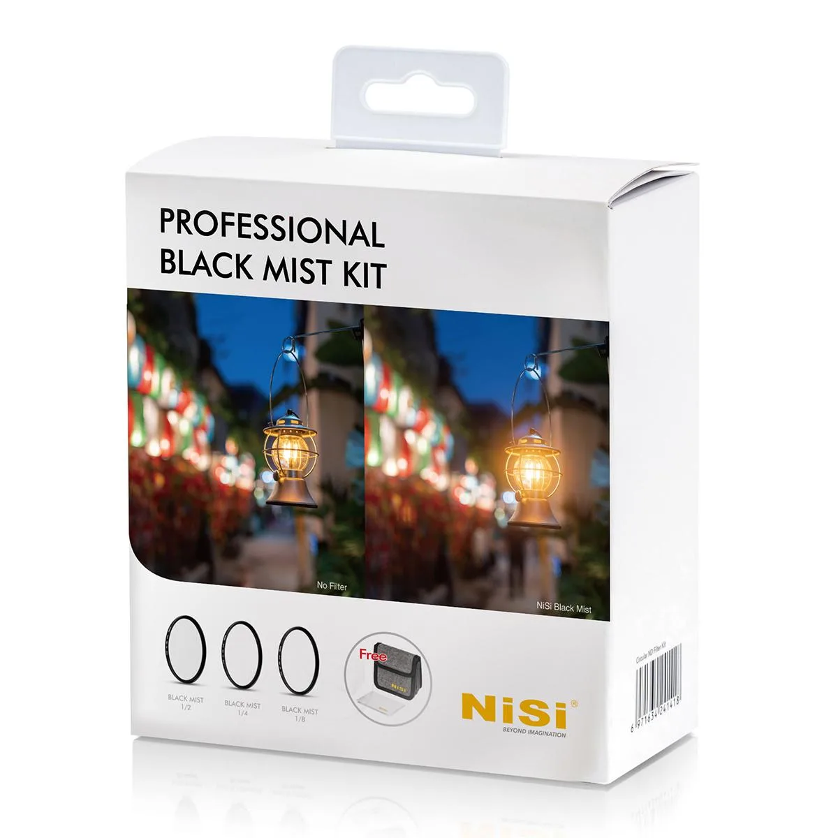 Nisi Nisi 55mm Professional Black Mist Kit 1/2 1/4 1/8 camera filter — product photo