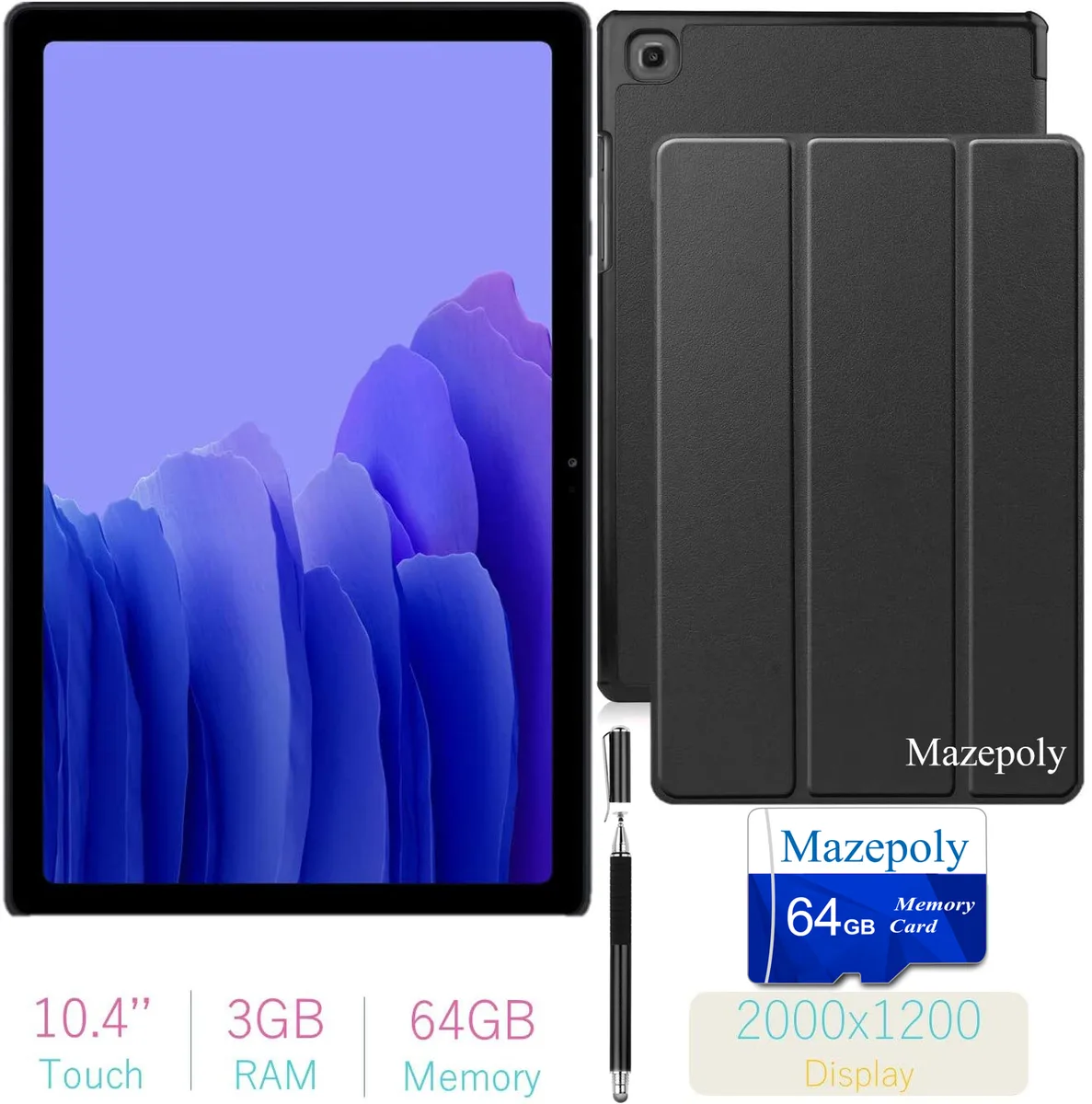 SAMSUNG Samsung Galaxy Tab A7 10.4" 64GB 3GB Gray SM-T500NZATXAR — product photo