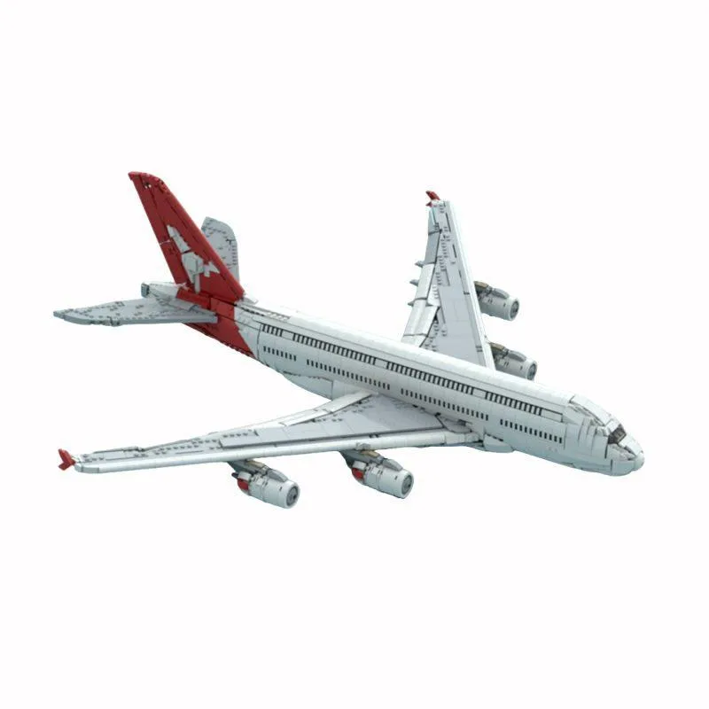 ZITIANYOUBUILD ZITIANYOUBUILD MOC-232258 Qantas Airbus A380 3771PCS Building Blocks Educational — product photo