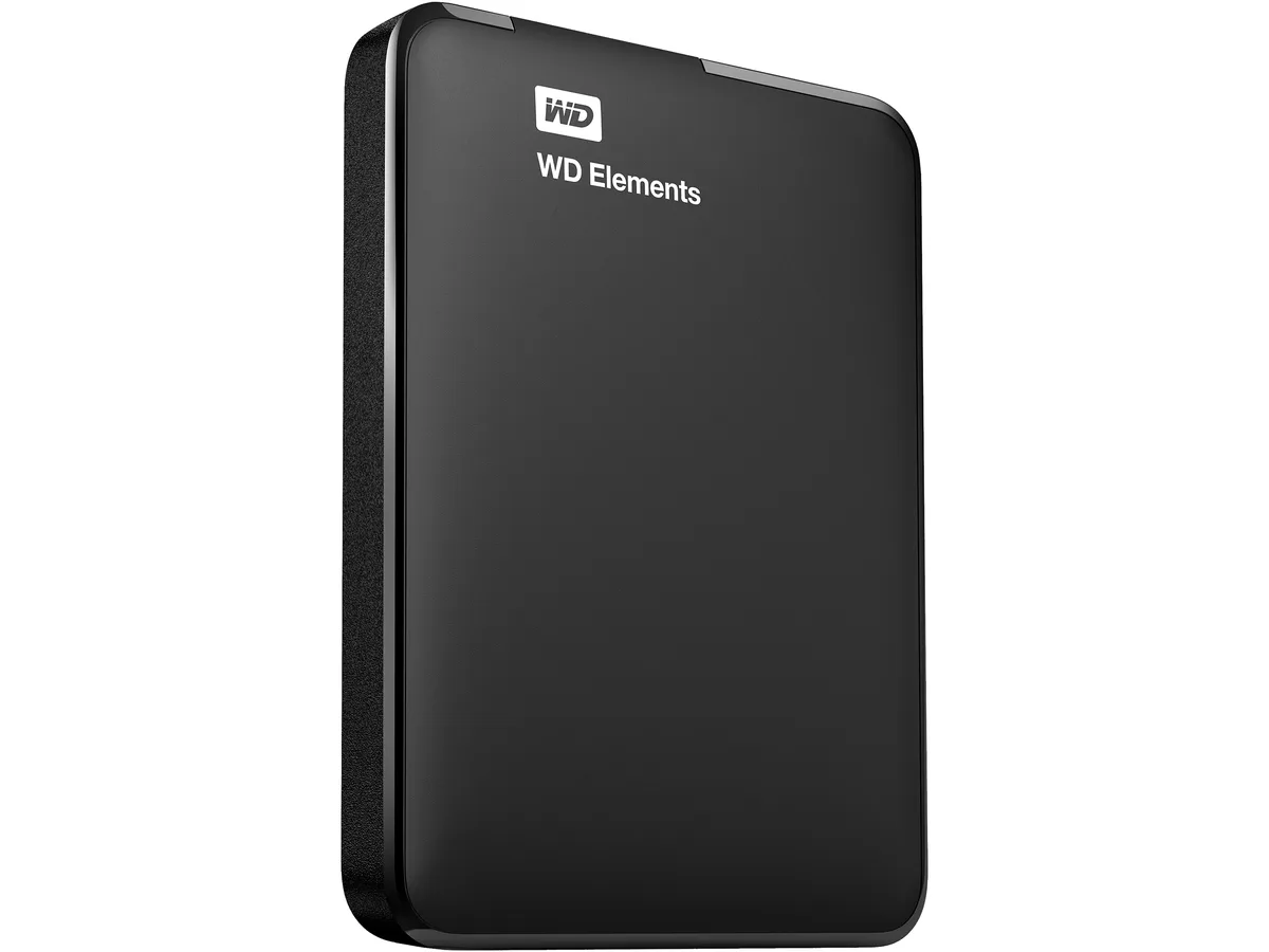 Western Digital Western Digital WDBUZG0010BBK-WESN 1TB portable hard drive — product photo