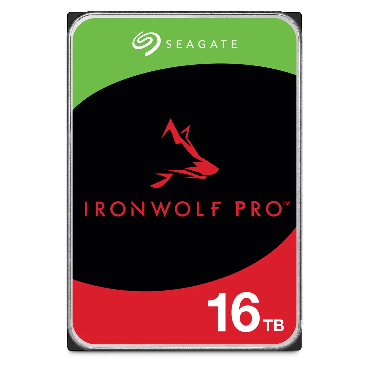 Seagate Seagate IronWolf Pro ST16000NT001 16TB 7200 RPM 256MB 3.5" internal hard drive — product photo