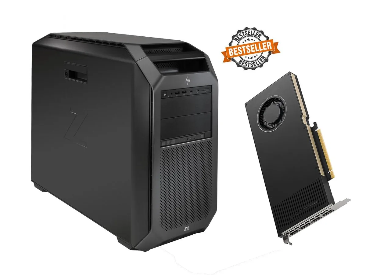 HP HP Z8 G4 Workstation 2x Xeon Gold 6148 20-Core 2.4GHz 16GB DDR4 2TB NVMe RTX A4000 Tower — product photo