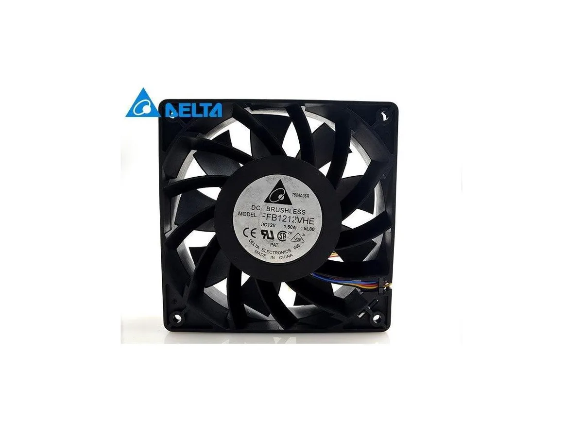 Fans Fans FFB1212VHE 12038 120x120x38mm Blower 12V 1.5A 4-pin Double Ball — product photo