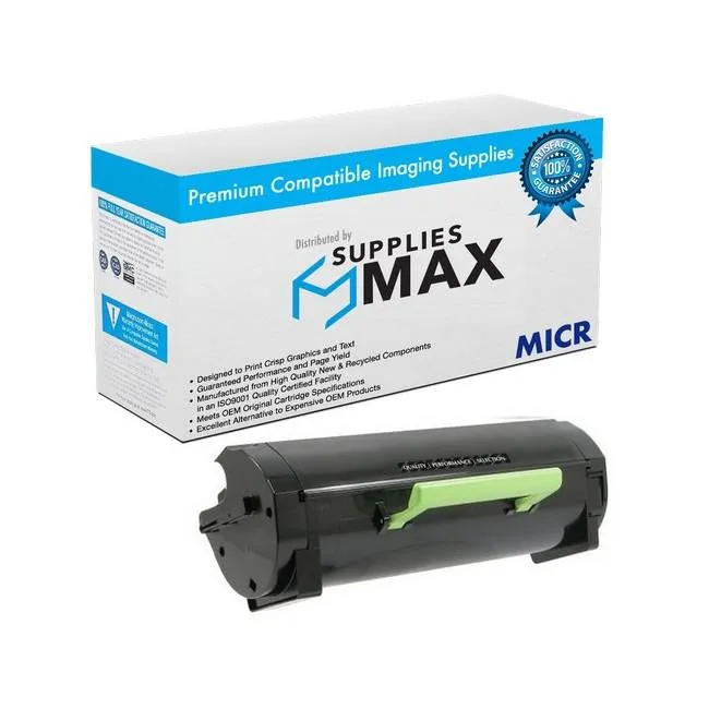 SuppliesMax SuppliesMax LEX56F1H00-MICR High Yield MICR toner cartridge 15000 pages — product photo
