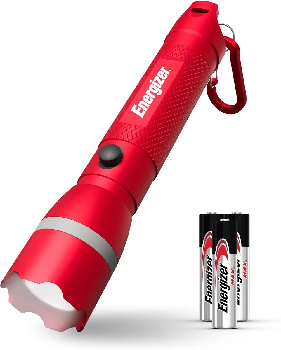 MAONO R-300 LED flashlight with carabiner clip and IPX4 rating