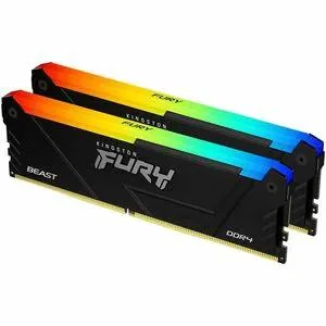 Kingston Technology Corp. Kingston Technology Corp. KF432C16BB12AK2/32 32GB DDR4-3200 CL16 RGB desktop RAM — product photo
