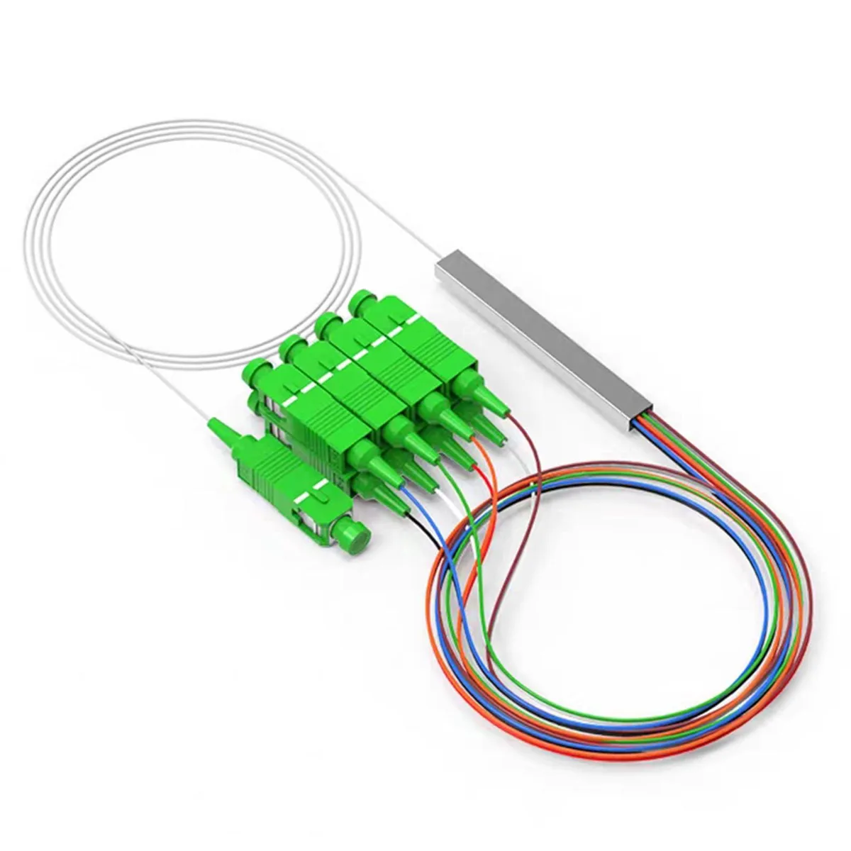 Vszerda Vszerda SC 1x8 PLC Splitter 0.9mm G657A1 1310-1550nm 1M/3.3ft — product photo
