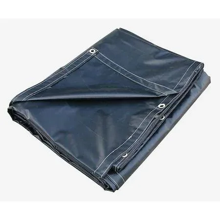Value Brand Value Brand Heavy Duty Tarp 24 ft 6 in x 13 ft 4 in 20 Mil Black Vinyl — product photo