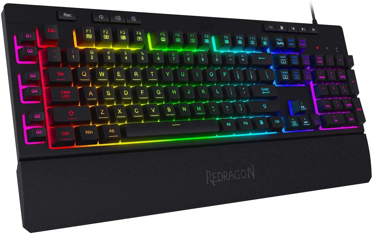 Redragon Redragon K512 Shiva Membrane Gaming Keyboard — product photo
