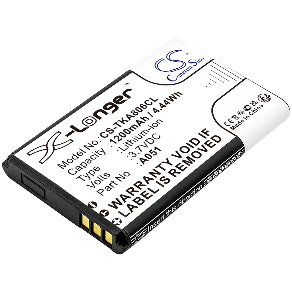 Estry Estry Battery Replacement for Poly Rove 30 40 BP1709/A — product photo