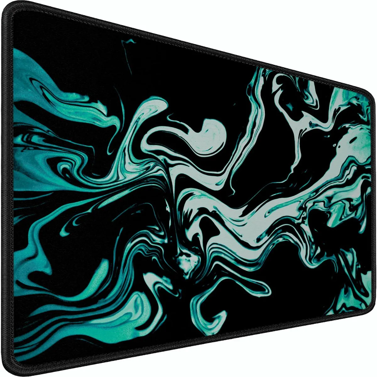  Naukay Mouse Pad 31.5x15.7 inch Marble Cyan — product photo