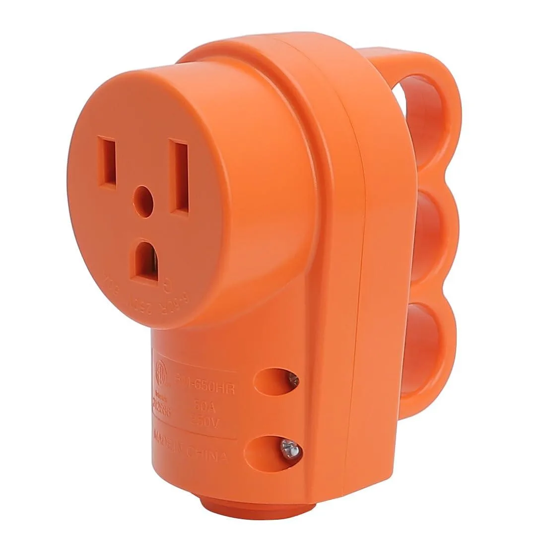 LORDWORLD LORDWORLD Nema 6-50R 50A 250V Welder Socket Orange — product photo