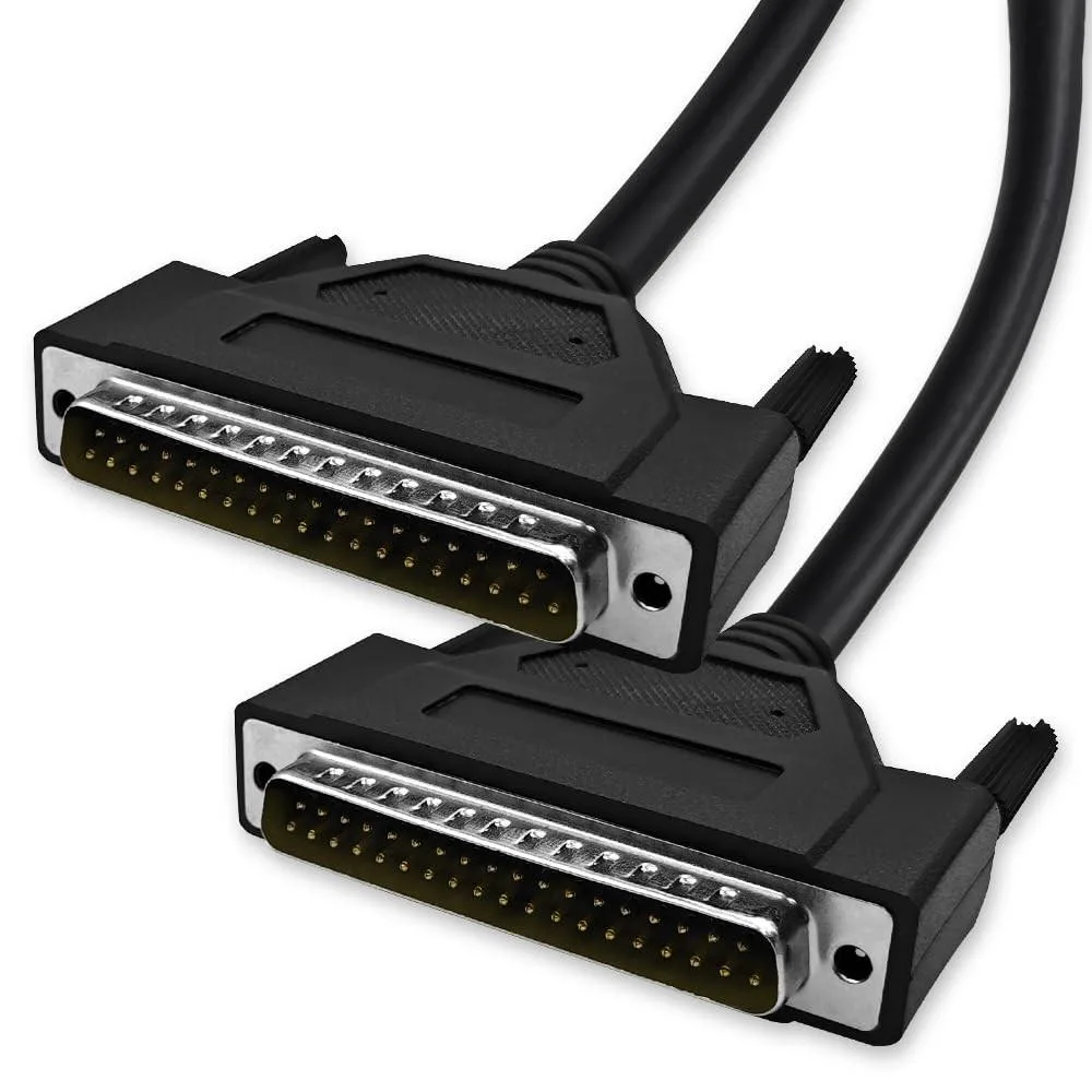 BESIGN BESIGN DB37 37 Pin 5m Straight Through Serial Cable Male to Male Black SC930S09MM — product photo