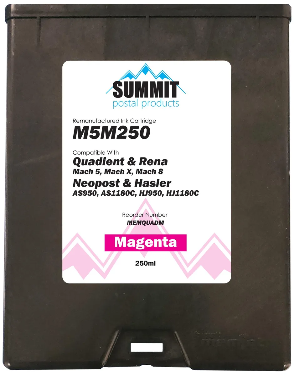 Summit Postal Products Summit Postal Products Magenta Ink Cartridge 250 ml — product photo