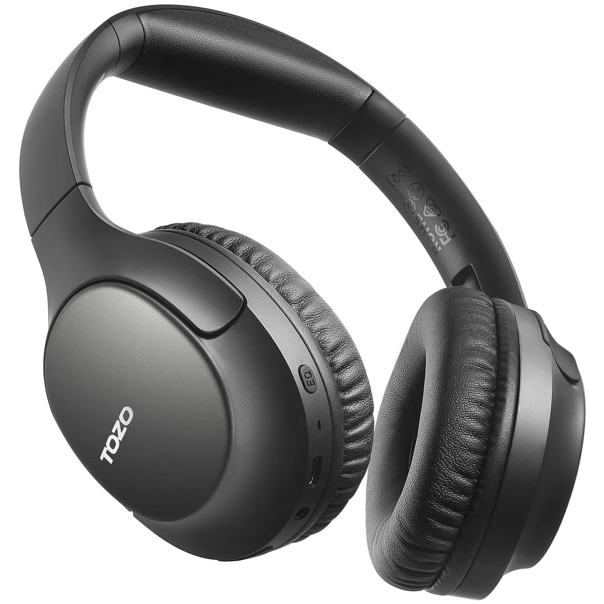 TOZO HA1 Bluetooth 5.4 Over-Ear Headphones 70H White — product photo