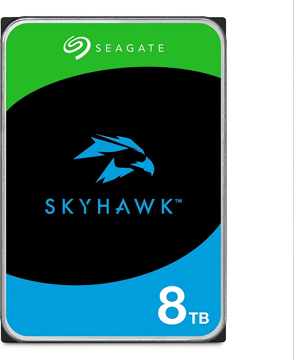 Seagate Seagate SkyHawk ST8000VX010 8TB 5400 RPM 256MB SATA 6.0Gb/s 3.5" internal hard drive — product photo