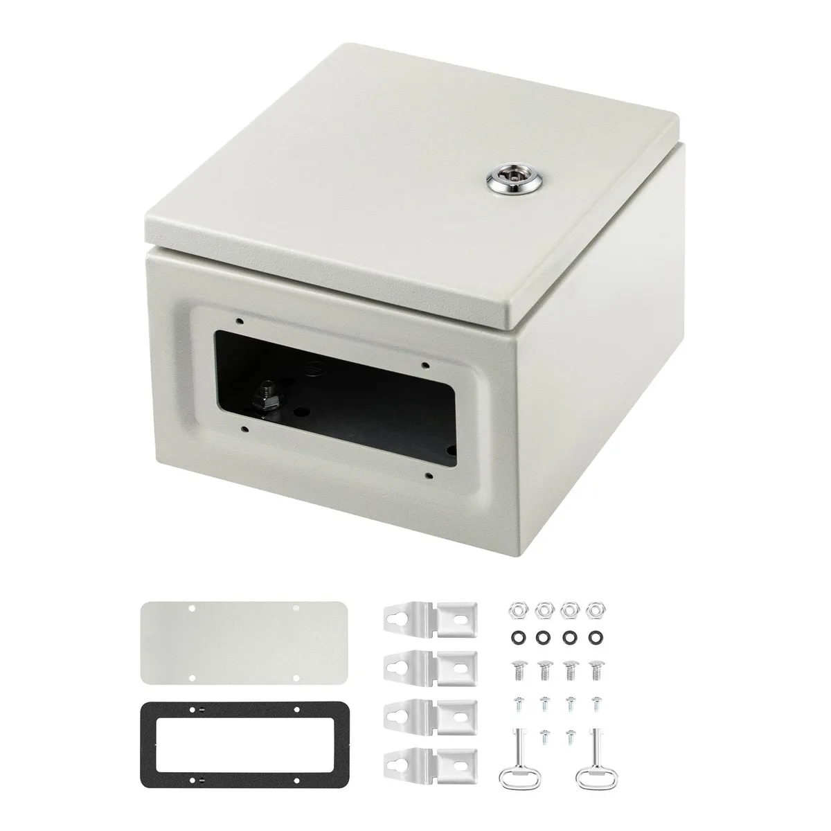 VEVOR VEVOR SPT 8x8x6" IP66 NEMA 4X Steel Electrical Box — product photo