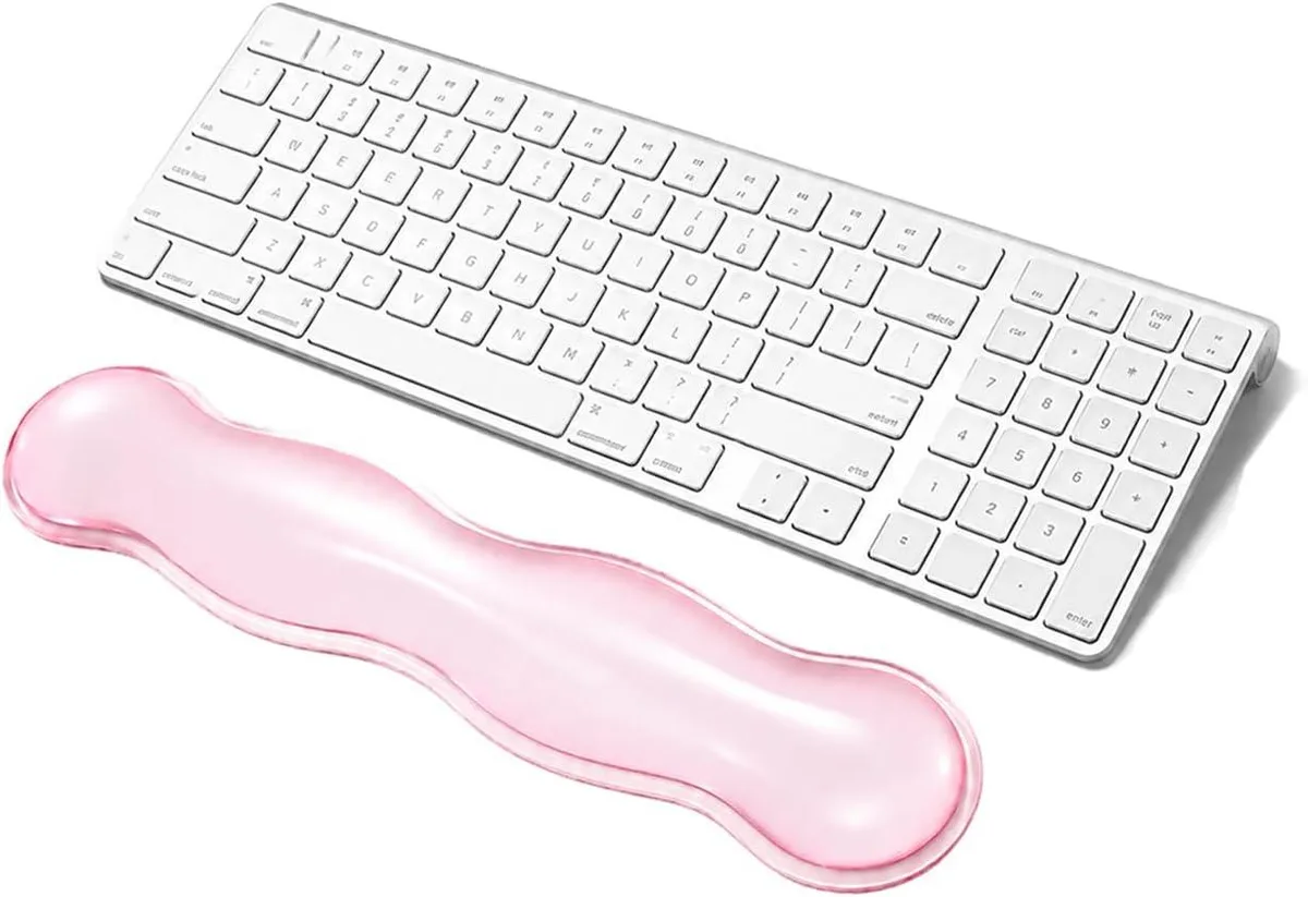 Emerson Emerson Clear Gel Wrist Rest – Pink — product photo