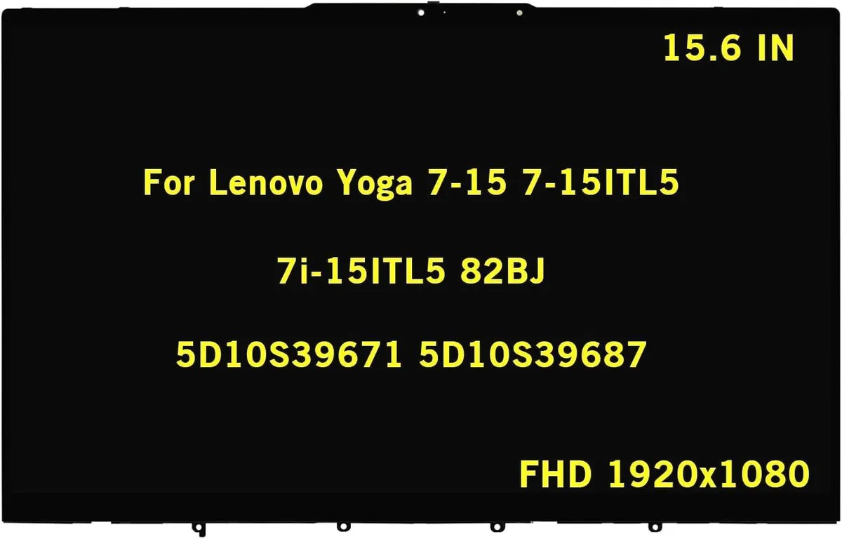 NUOLAISUN NUOLAISUN 15.6" FullHD 1920x1080 Touch Screen Assembly 5D10S39671 5D10S39687 — product photo