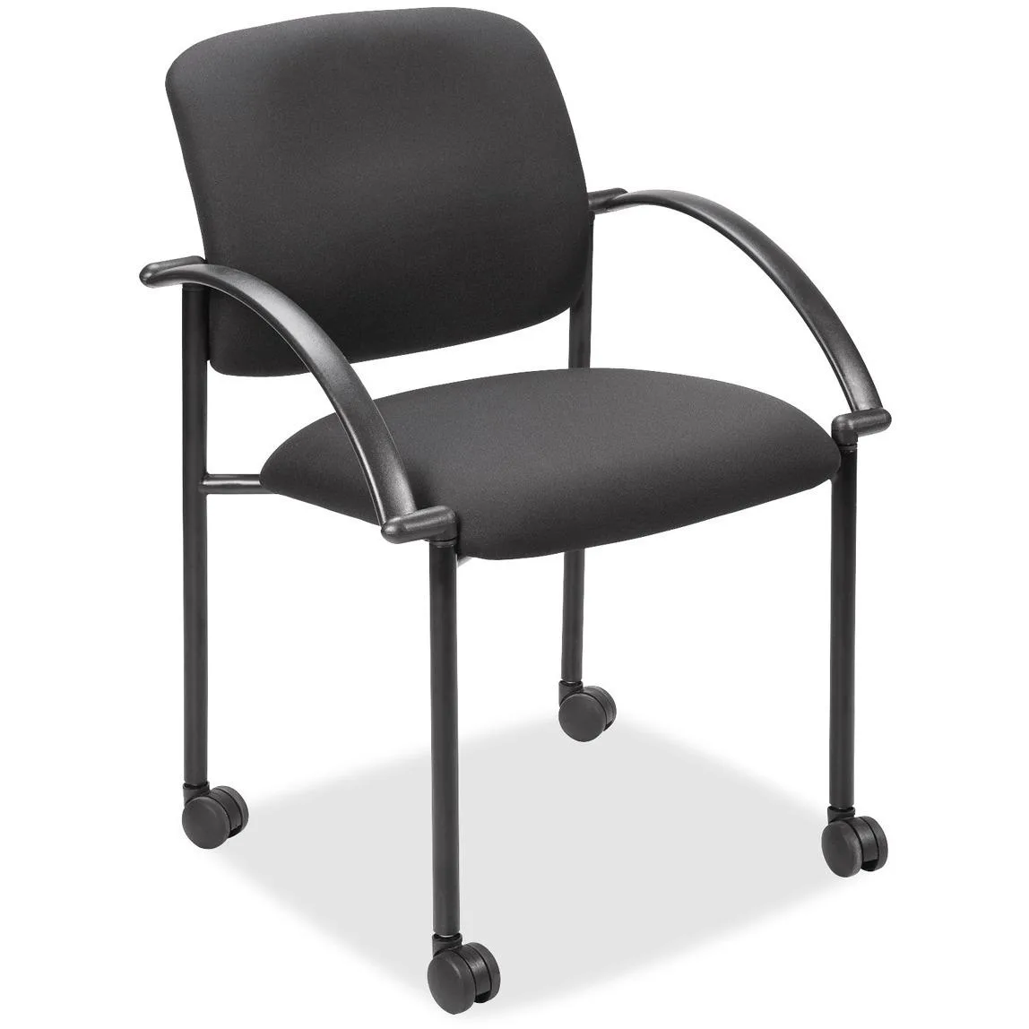 Lorell Lorell LLR65965 Upholstered Guest Chair with Arms office furniture — product photo