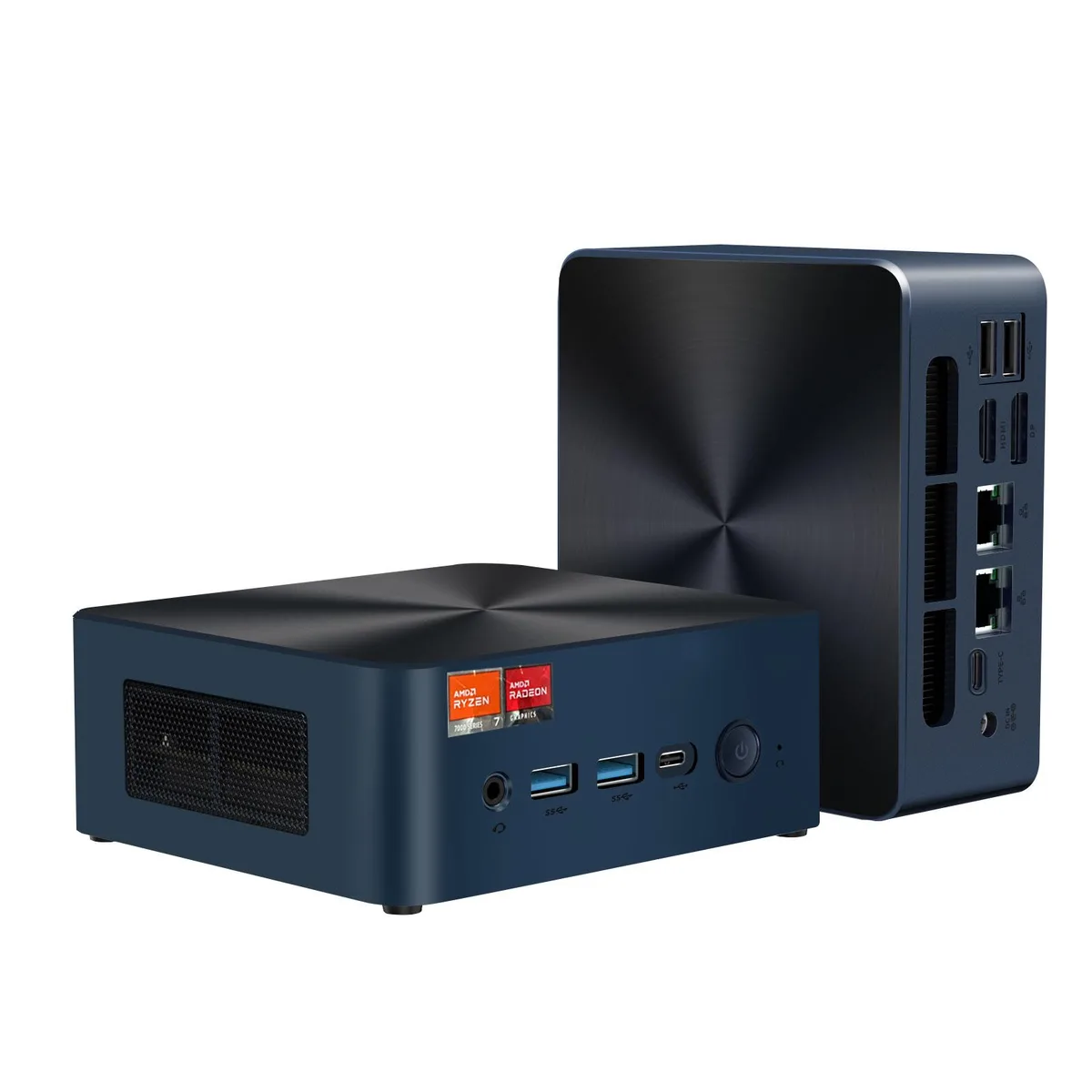 BRENUC BRENUC N7P Ryzen 7 7840HS 16GB 512GB barebone mini PC — product photo