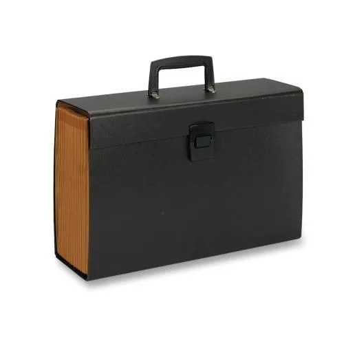 Smead Smead 70804 Expanding File Case A-Z 19 Pockets 10x15 Black — product photo