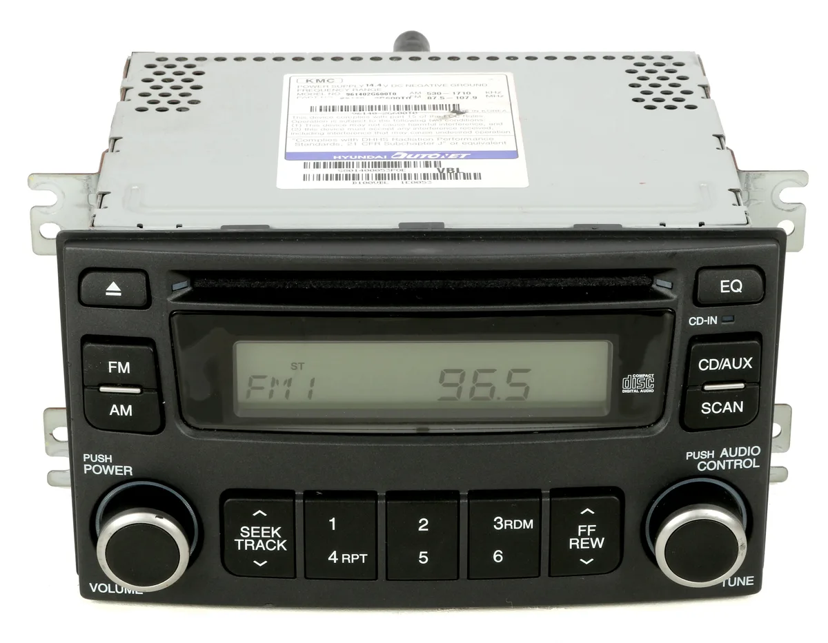1 Factory Radio 1 Factory Radio 96140-2G600T0 receiver 2008 Kia Optima Magentis AM FM CD EQ M446 — product photo