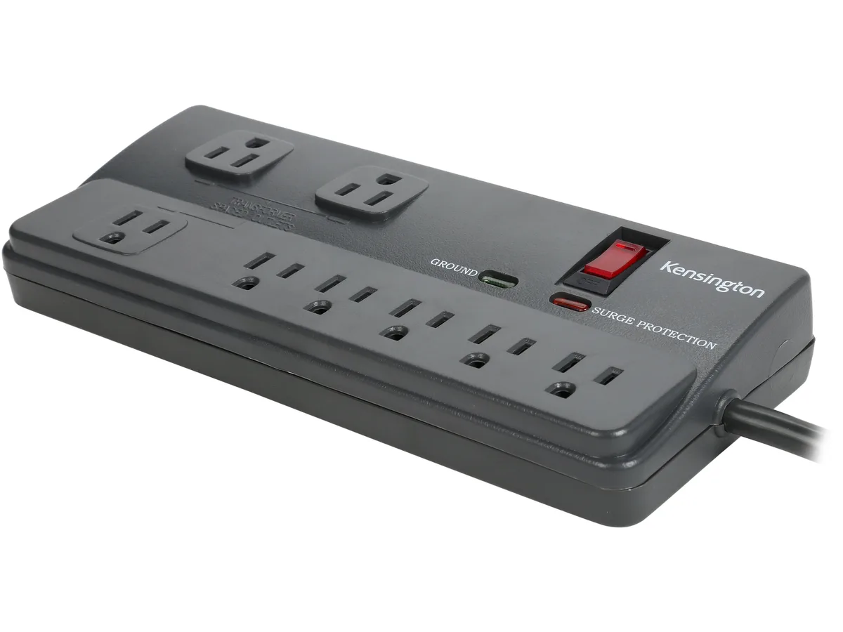 Kensington Kensington K38218NA 8-Outlet 6 ft 1080 J Surge Protector — product photo