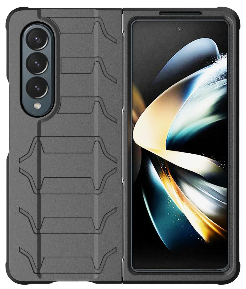 Nakedcellphone Nakedcellphone Special Ops Tactical Cover Matte Black case for Samsung Galaxy Z Fold 4 5G — product photo