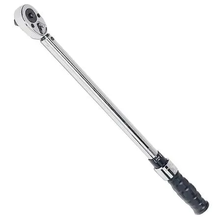 CDI 1503MFRPH 1/2 inch drive micrometer torque wrench, alloy steel finish, ratcheting head