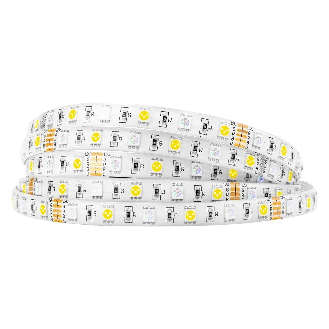 KEHIPI KEHIPI 5050 RGBW 150RGB+150Warm White 300LED 5m IP65 DC12V led light bulb — product photo