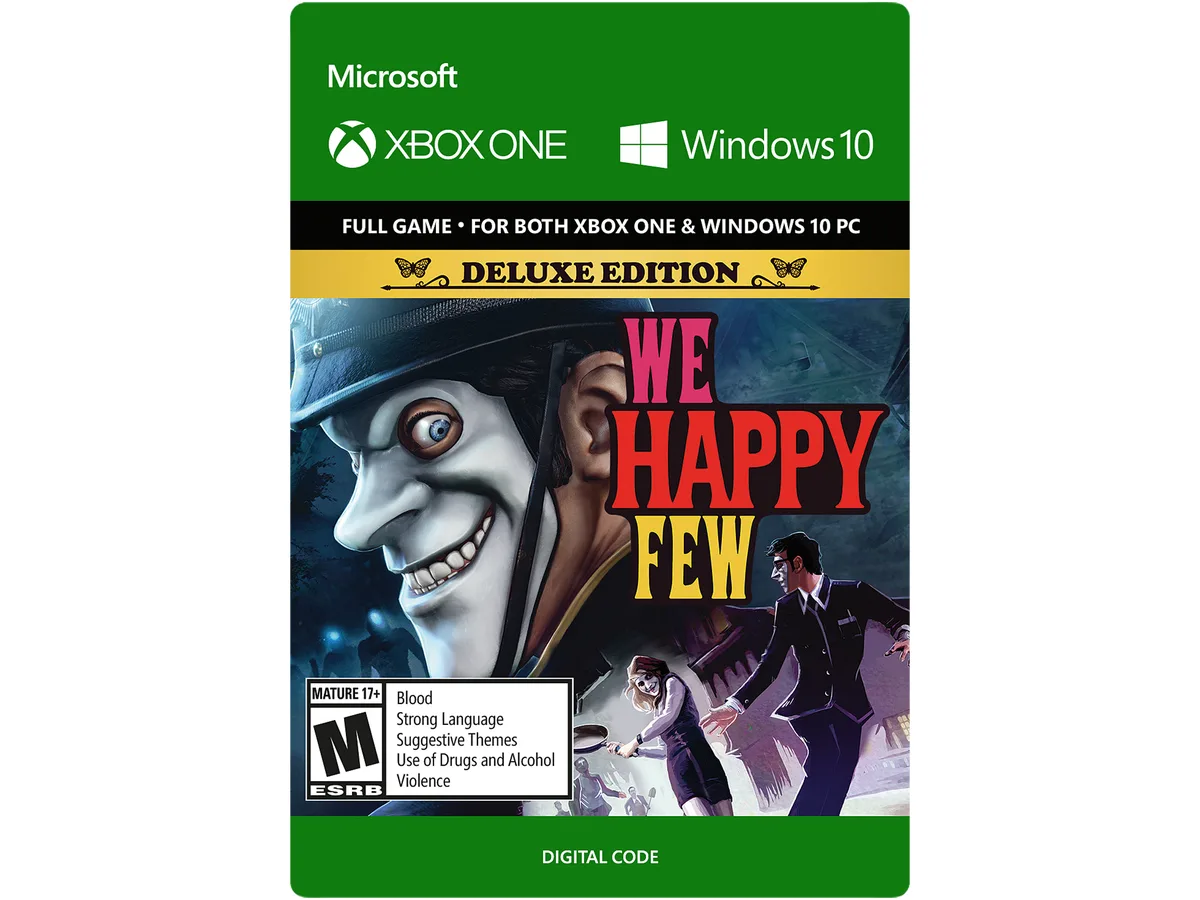 Gearbox Software Gearbox Software G3Q-00567 We Happy Few Deluxe Edition downloadable game — product photo