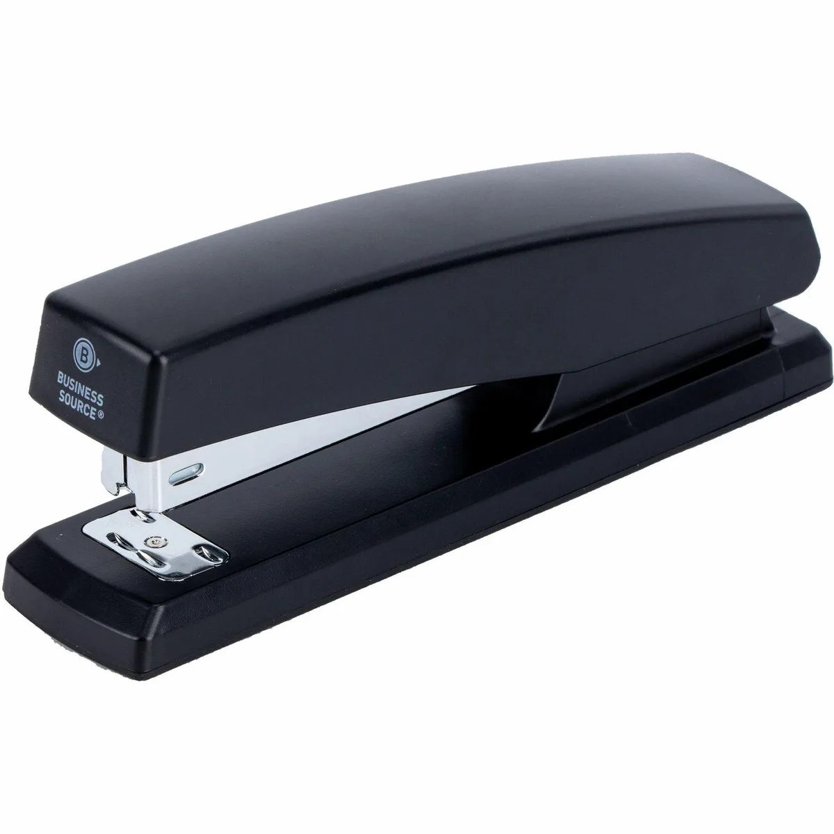 Business Source Business Source 65648 Desktop Stapler 20 Sht 3-1/2" Throat 210 Staples Black — product photo