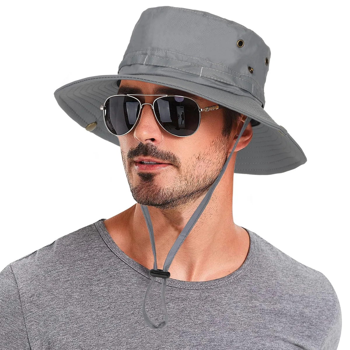 Wide Brim Sun Hat UPF 50+ Unisex 21.65-23.6 — product photo