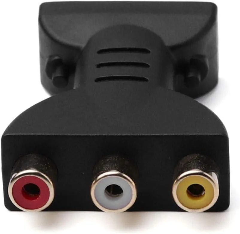 Boxwave Boxwave HDMI to RCA Adapter Male to 3 Female Black — product photo