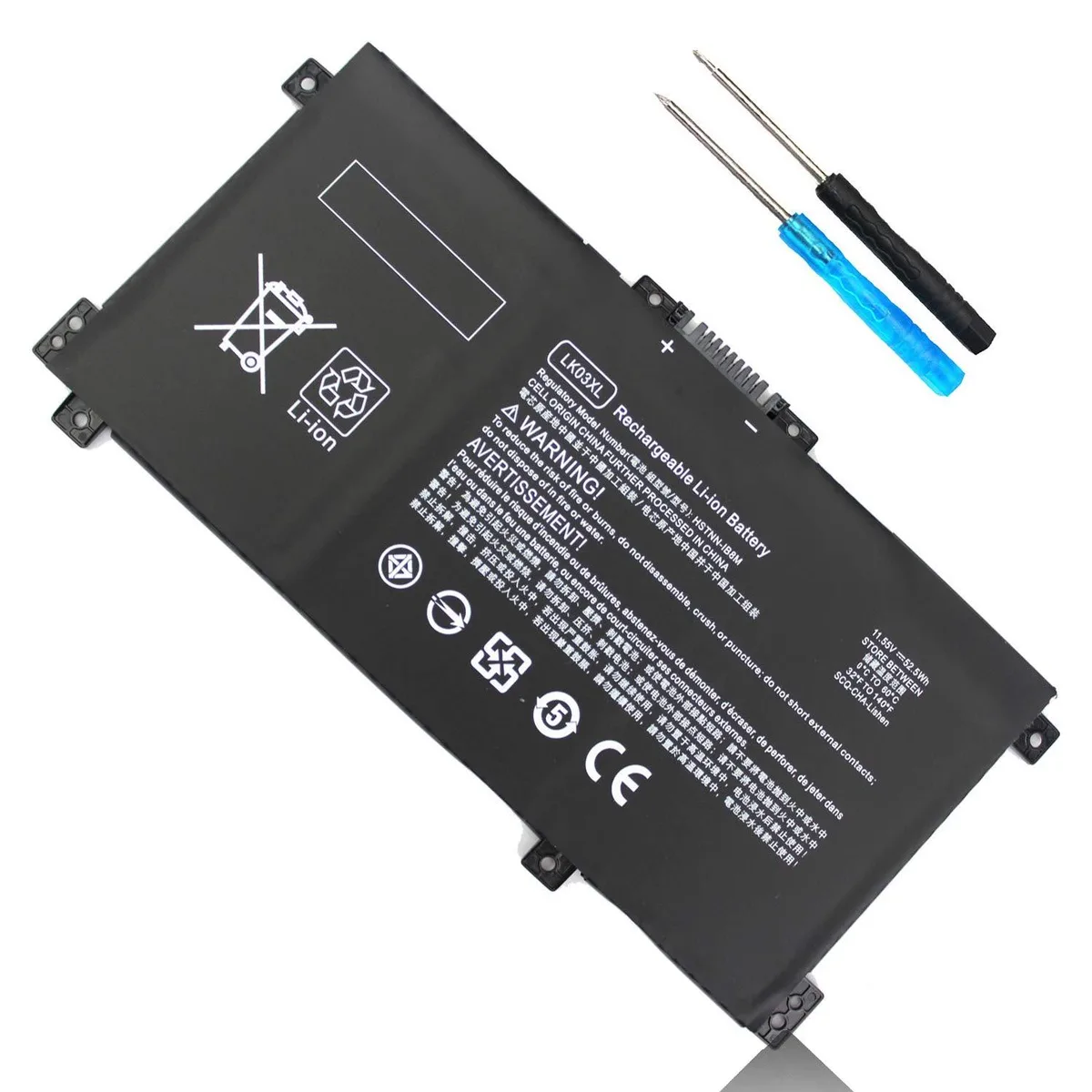  Emanjor LK03XL 52.5Wh 11.55V 4-Cell Laptop Battery — product photo