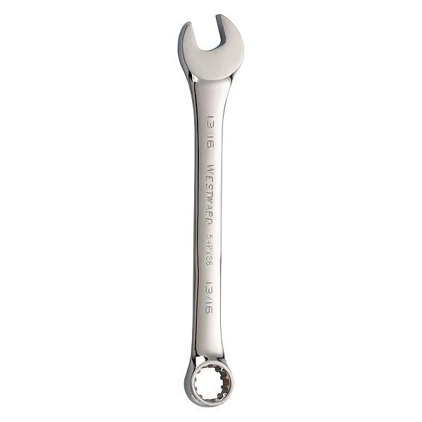 Chrome alloy steel combination wrench 13/16 inch 12 point offset head