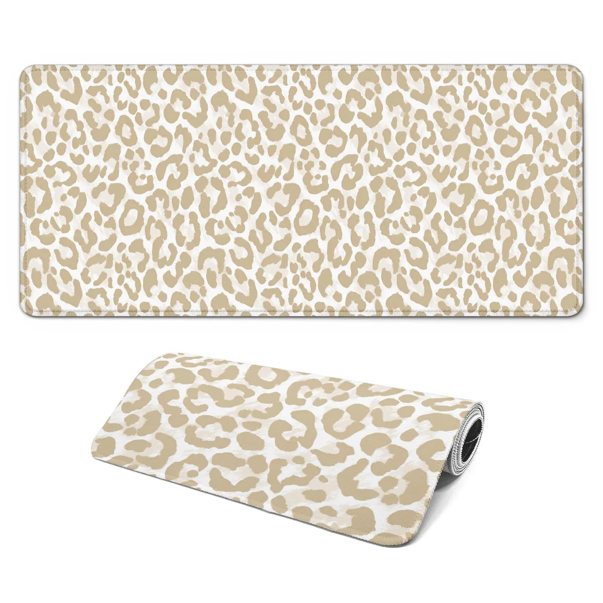 Keychron CBLMP Mouse Pad 31.5 x 11.8 inches Leopard Print — product photo