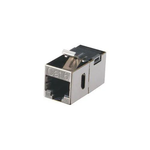 Black Box Corporation Black Box Corporation FM693 Wire Cap Connector RJ-45 Shielded Silver Metal — product photo