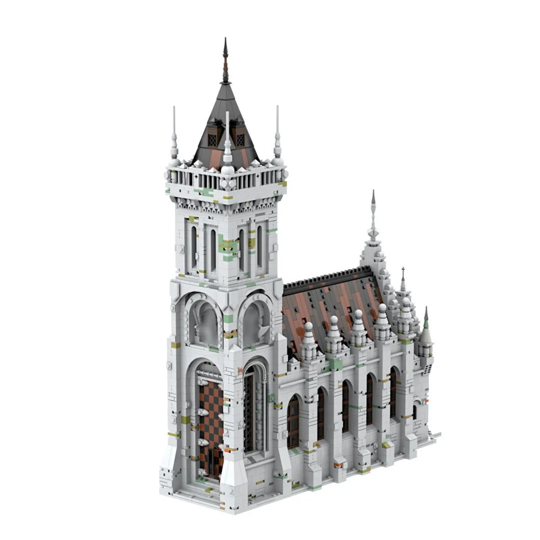 ZITIANYOUBUILD ZITIANYOUBUILD MOC-207213 Gothic Church Spire 3825PCS Educational Building Blocks Set — product photo