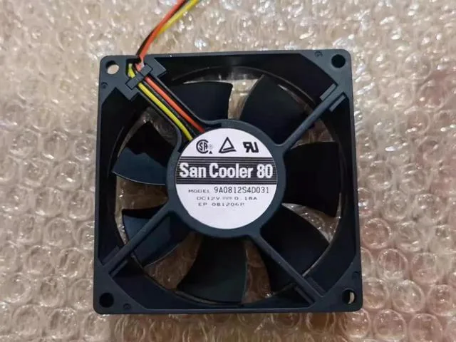 TSUJ TSUJ Kepler-C72J-OYS-0102 12V .18A 8025 2-wire double ball bearing fan — product photo