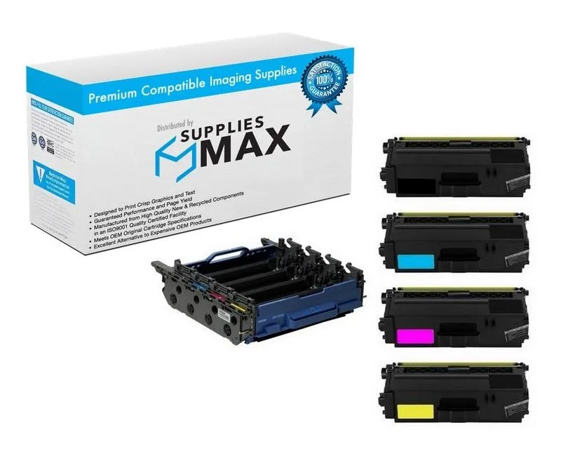 SuppliesMax SuppliesMax Drum &amp; Toner Combo Pack 5 Cartridges 25000 Pages — product photo