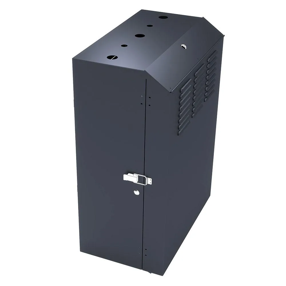 NavePoint NavePoint 8U Vertical Wall Mount Enclosure 24.6in–27.5in Switch Depth — product photo