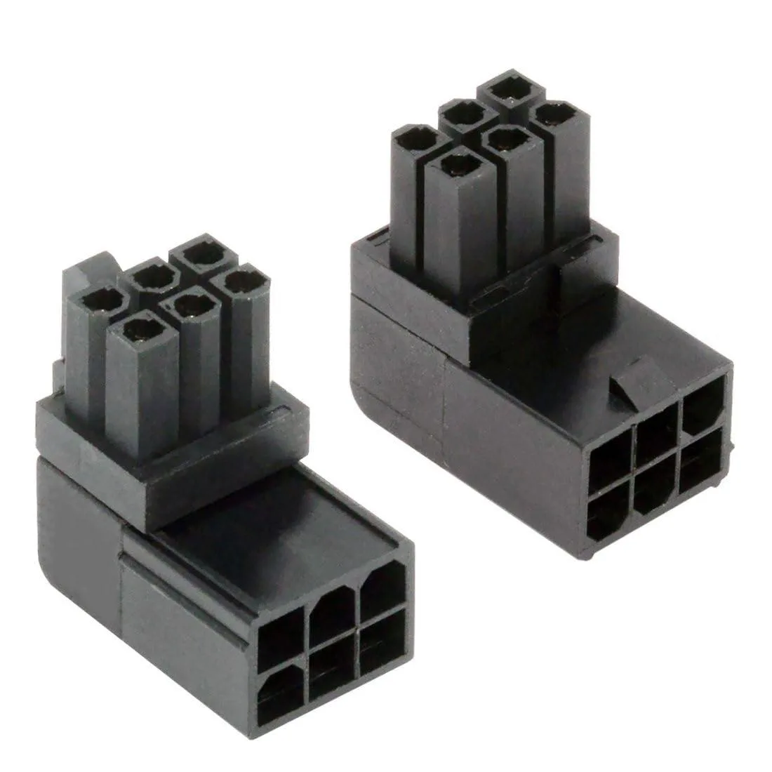 Vszerda Vszerda PW-021 ATX 6Pin 90° Angled GPU Power Adapter 2-Pack — product photo