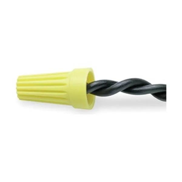 Buchanan Buchanan WT4-1 Twist-On Wire Connector Yellow 10 AWG Polypropylene — product photo