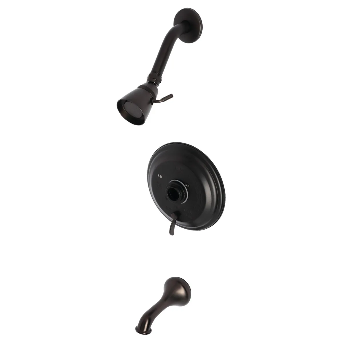 KINGSTON BRASS KINGSTON BRASS KB36350TLH Tub and Shower Trim Oil Rubbed Bronze — product photo